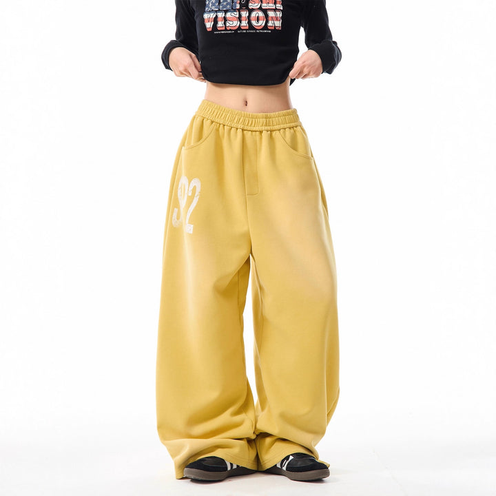 Damen Bequeme Oversized Freizeithose Drune