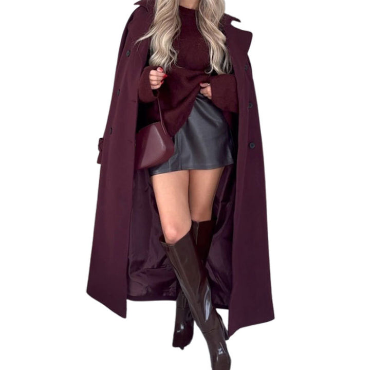 Damen eleganter und modischer Trenchcoat Drune