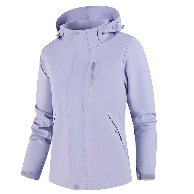 Damen Anpassbare Regenjacke Drune
