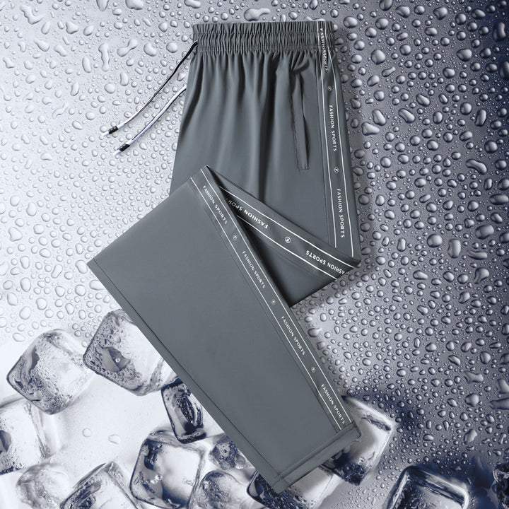 Herren Sportliche Laufhose mit elastischem Bund