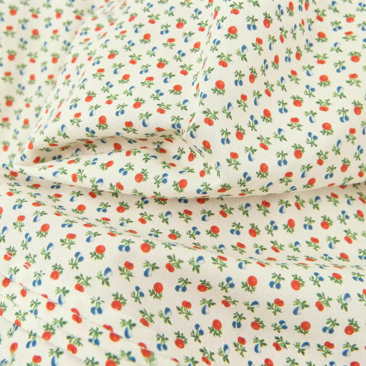 Damen Kurzes Schößchenkleid mit U‑Ausschnitt, Puffärmeln und Zierschleife Drune