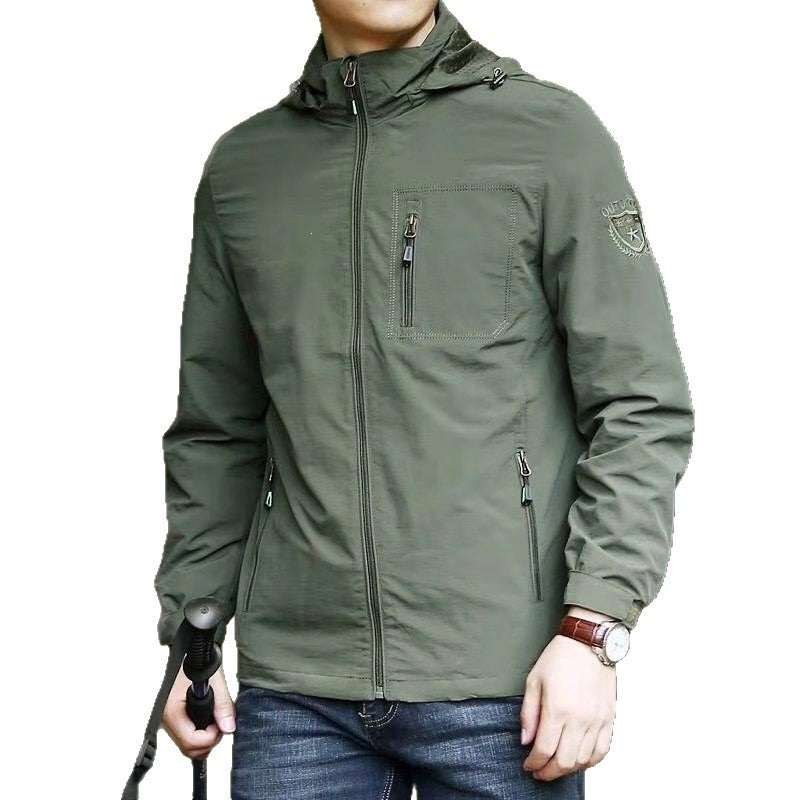 Herren Leichte Outdoorjacke Drune