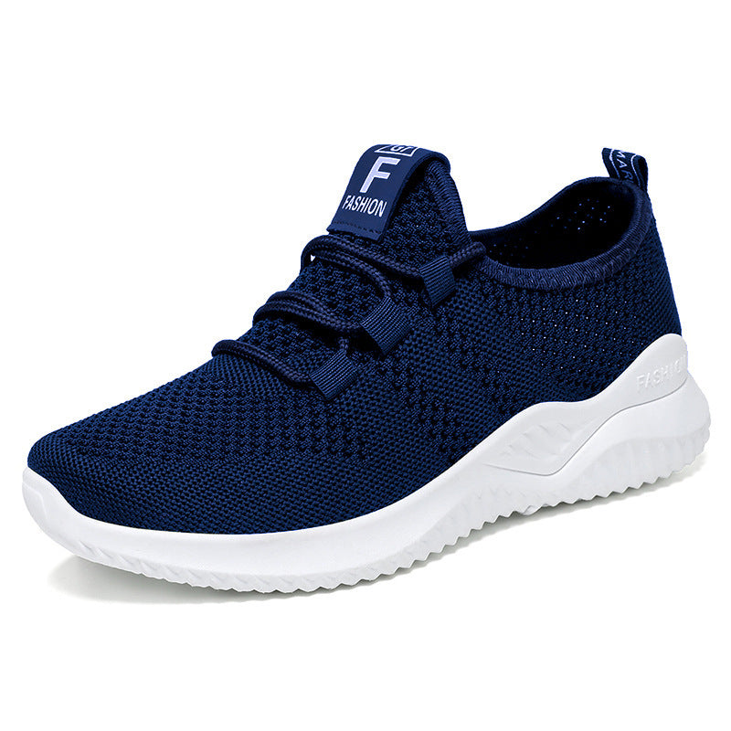 Unisex nan leichte Strick-Sneaker mit elastischer Schlupfkonstruktion und dämpfender EVA-Sohle Drune