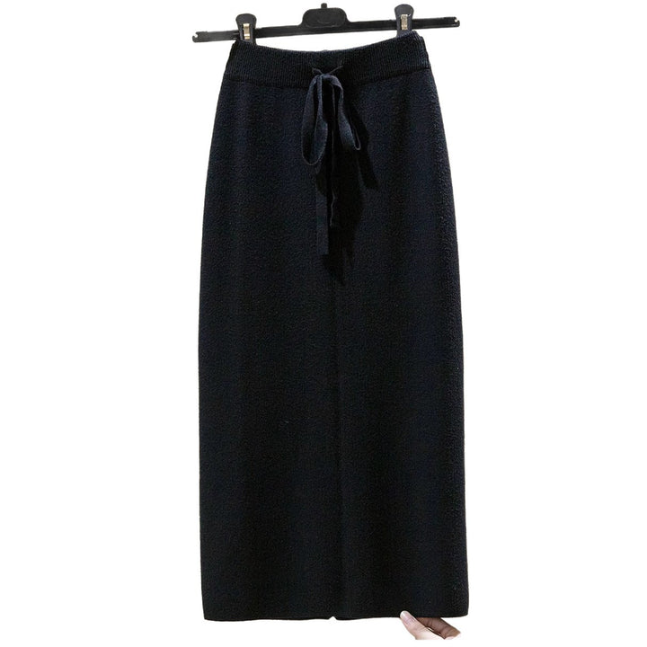 Damen Langer, elastischer Maxirock mit Bundtiefe Drune