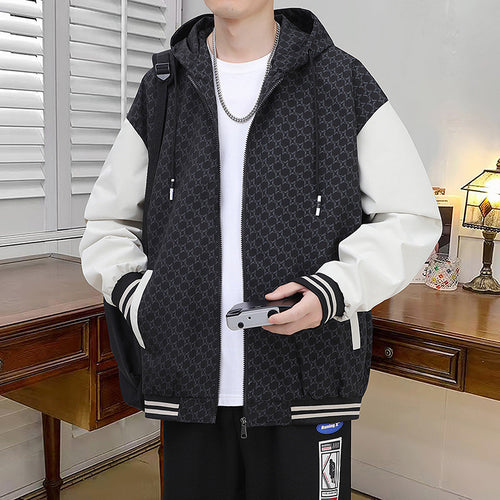 Herren Sportliche Kapuzenjacke mit modernem Design Drune
