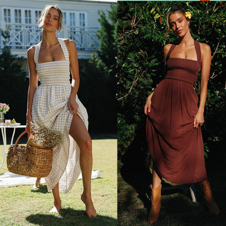 Damen Maxikleid im boho Stil Drune