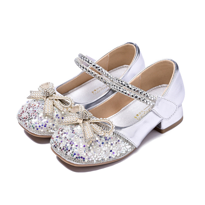 Damen Glitzernde Ballettschuhe Drune