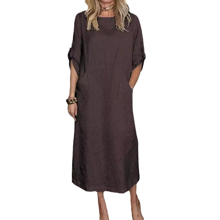Damen Leichte Sommerkleid Drune