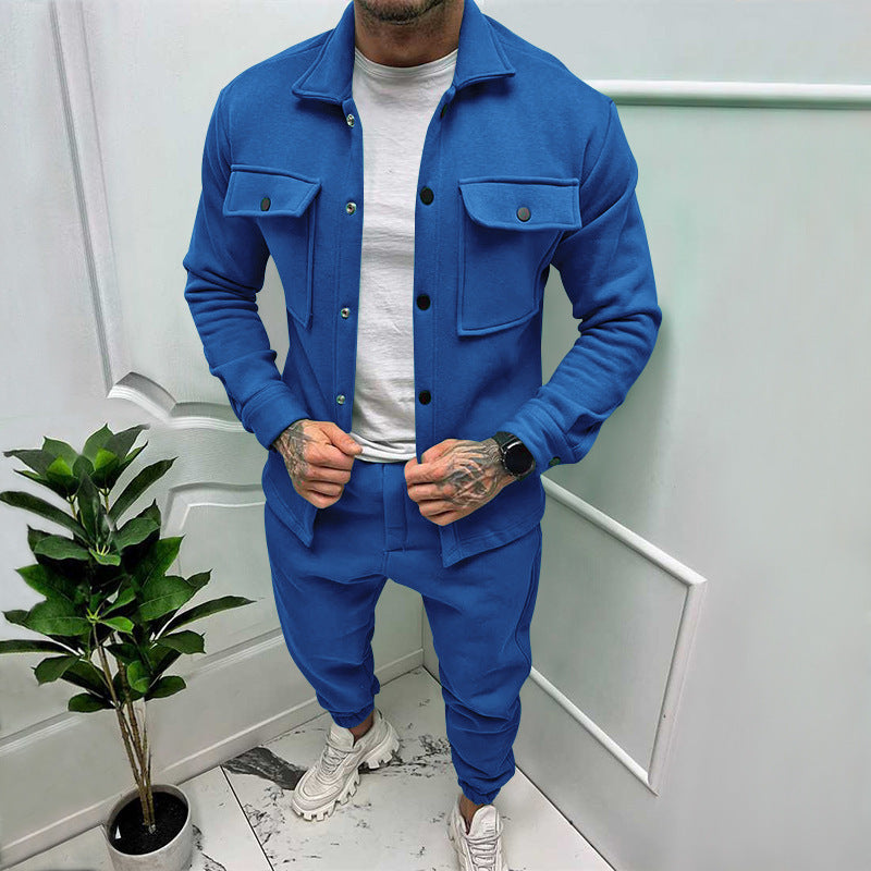 Drune | 2 Teiliges Wildleder Satz Hemd Und Hose