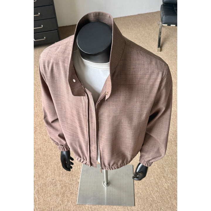 Damen Trendige Übergangsjacke mit hochgeschlossenem Kragen und sportlichem Design Drune