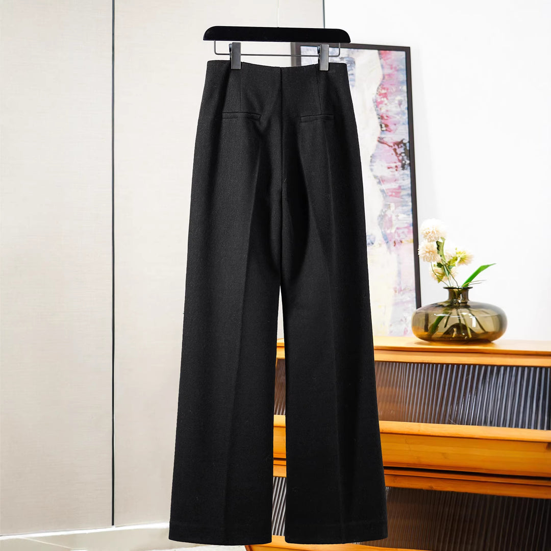 Damen Modische weite Schnitt Hose Drune