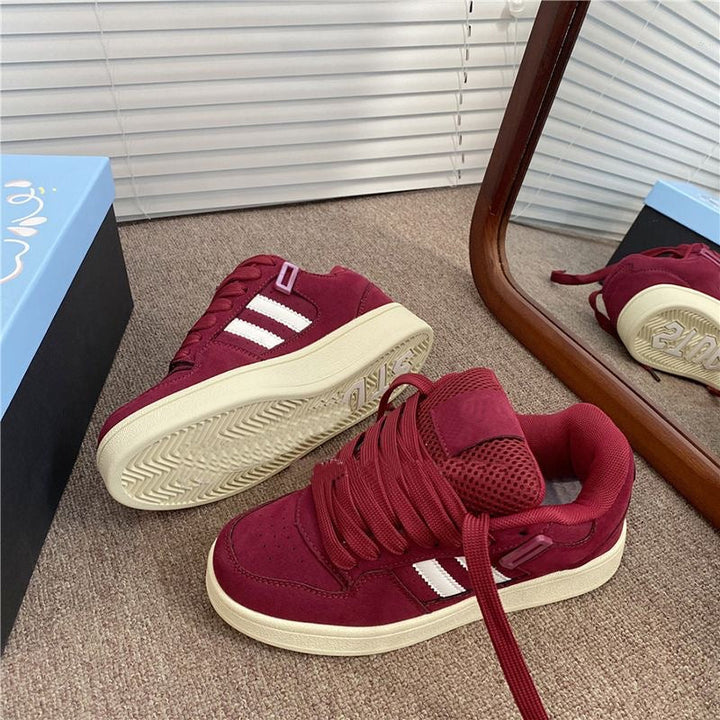 Damen Sportliche Sneakers mit atmungsaktiver Mesh-Oberfläche und bequemer Dämpfung Drune