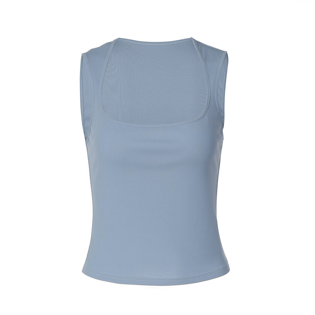 Damen Basic Tanktop mit hochwertigem Stretch Drune