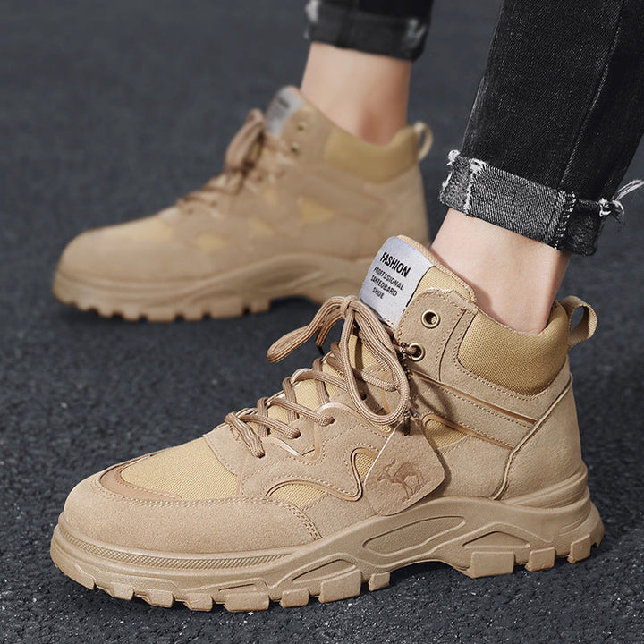 Damen Hochwertige Outdoor-Stiefel mit strapazierfähigem Obermaterial und rutschfester Sohle Drune