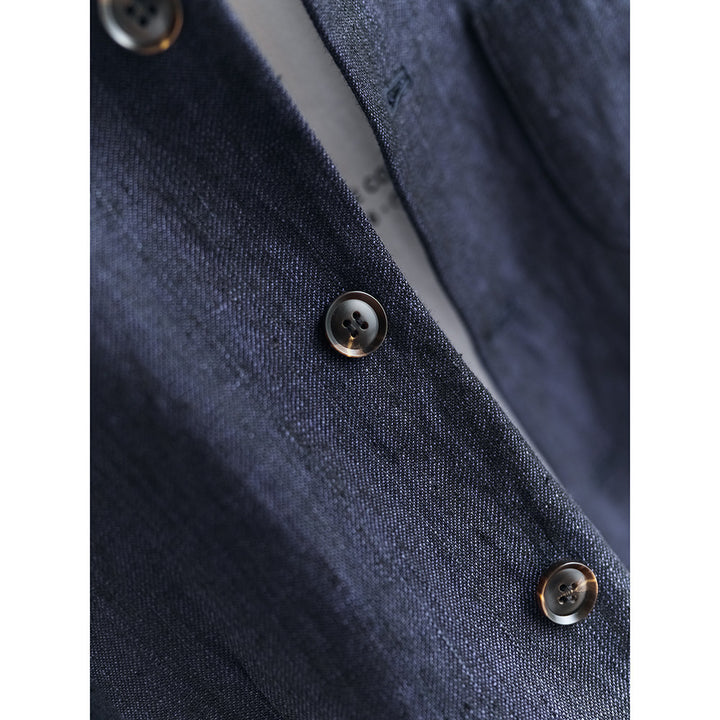 Damen Elegante Leinenweste Drune