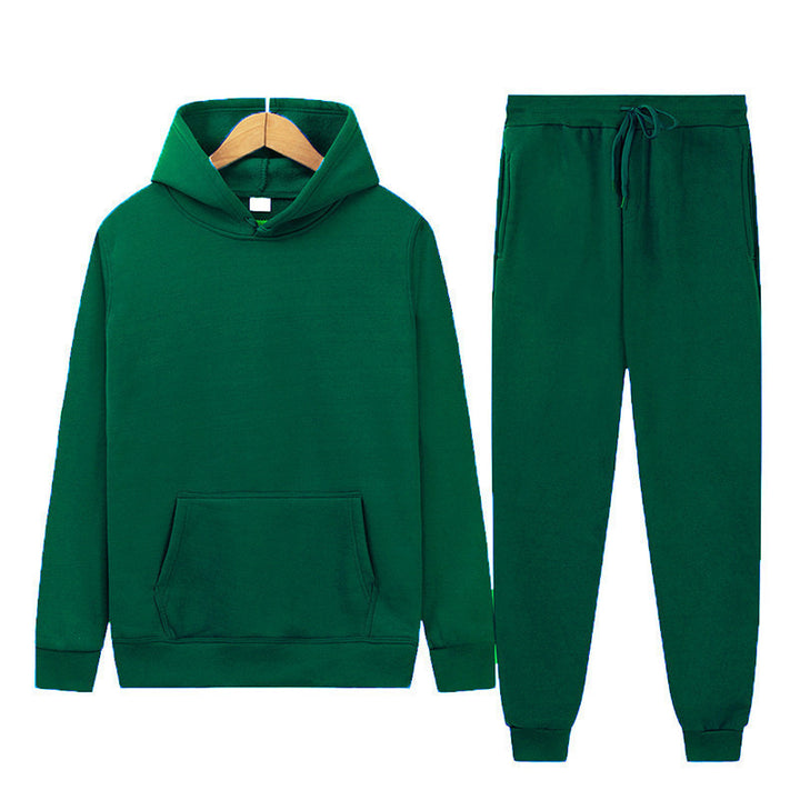 Damen Kapuzenpullover und Jogginghose-Set aus hochwertigem Baumwollmix Drune