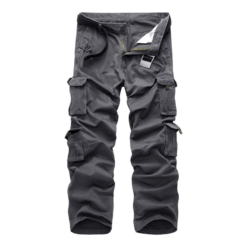 Herren Cargo-Hose mit multifunktionalen Taschen und robustem Design Drune