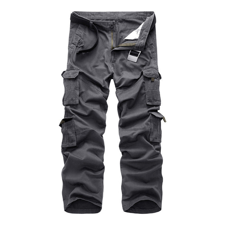 Herren Cargo-Hose mit multifunktionalen Taschen und robustem Design Drune