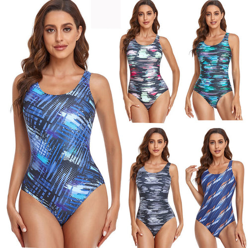Damen Sportlicher Hochleistungs Badeanzug Drune