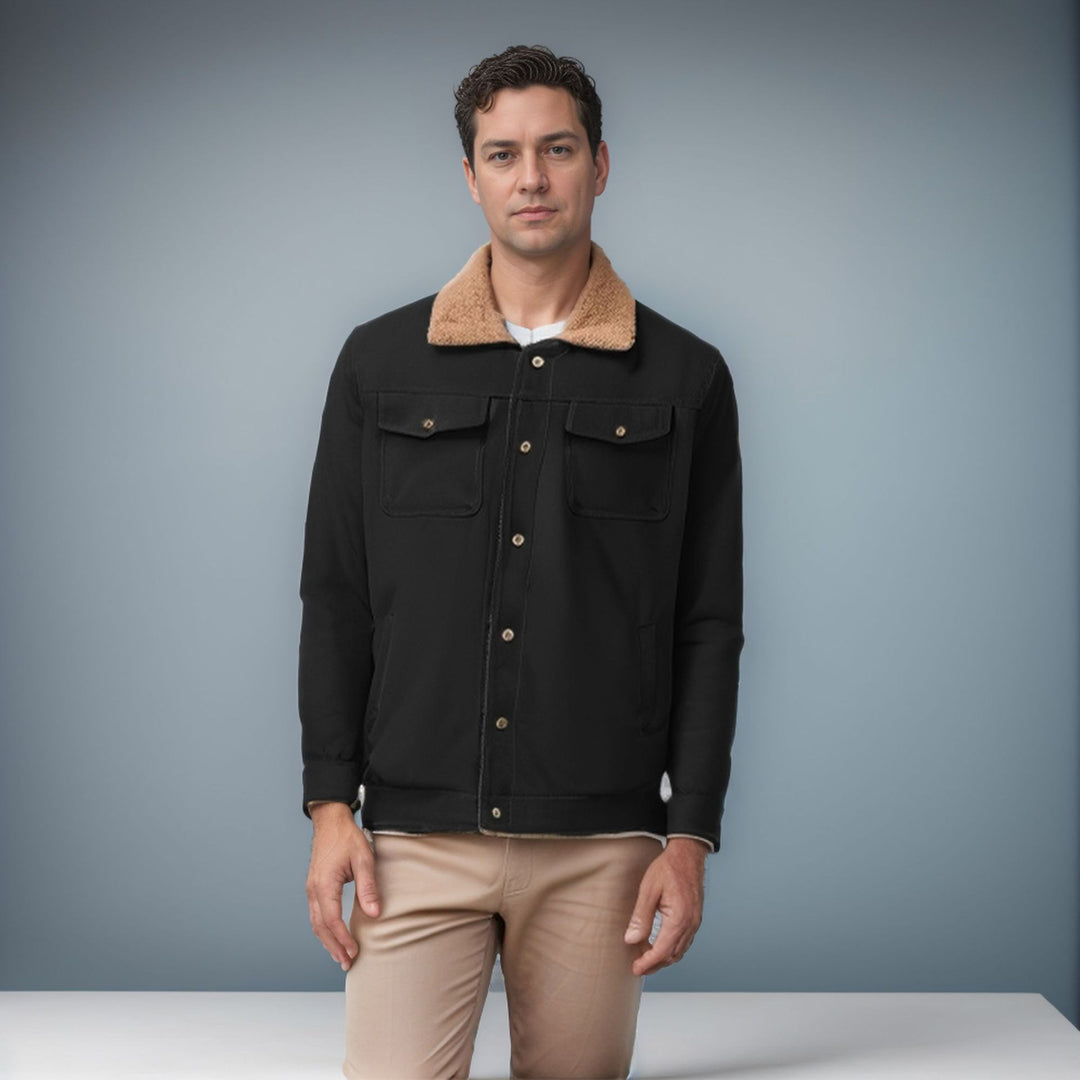 Herren Jacke mit Wendefunktion und Fleecefutter Drune