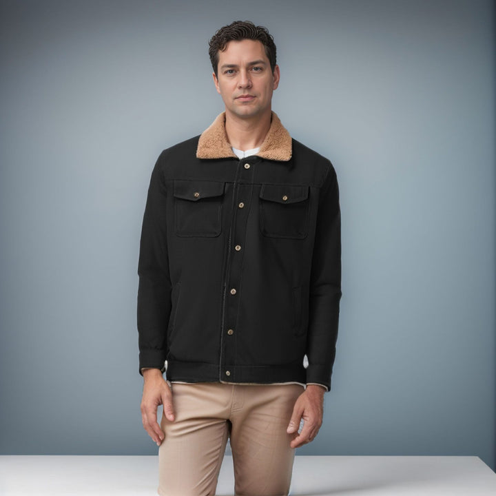 Herren Jacke mit Wendefunktion und Fleecefutter Drune
