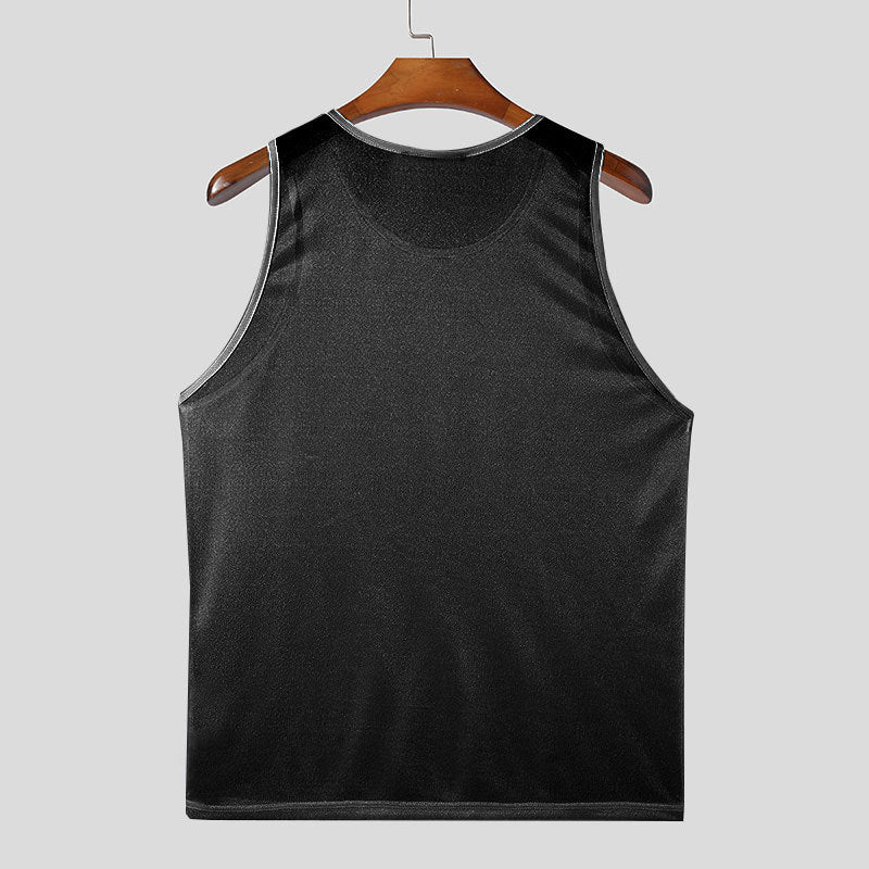 Herren nan atmungsaktives ärmelloses Funktionsshirt mit feuchtigkeitsableitender Mikrofaser Drune