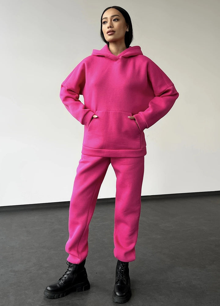 Damen Comfort-Wellness-Hoodie-Set Drune