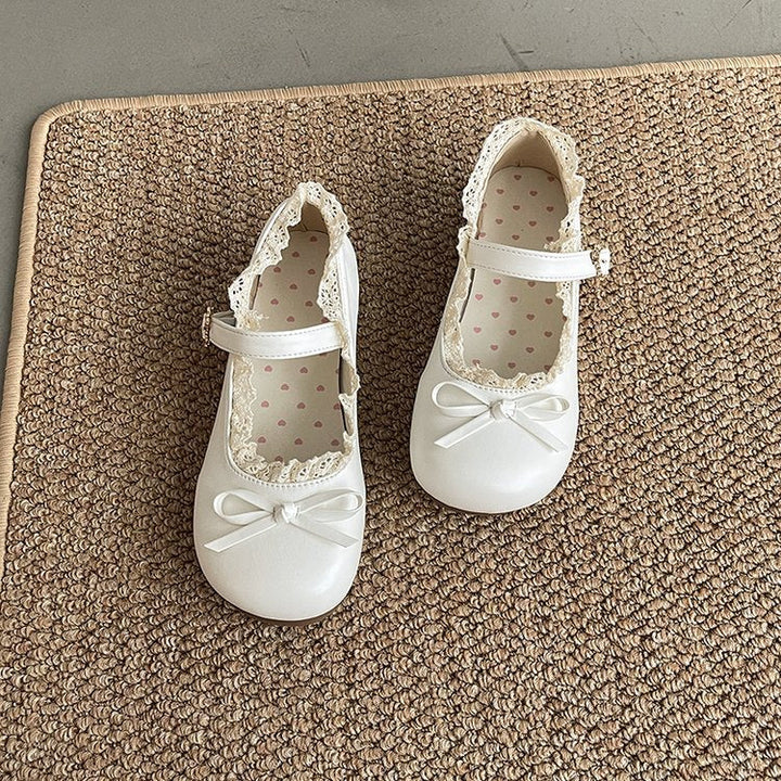 Damen Mary Jane Schuhe mit Rüschendetail und komfortablem Innenfutter Drune