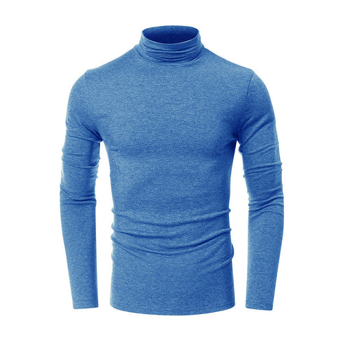 Herren Rollkragenpullover aus elastischem Baumwollmix Drune