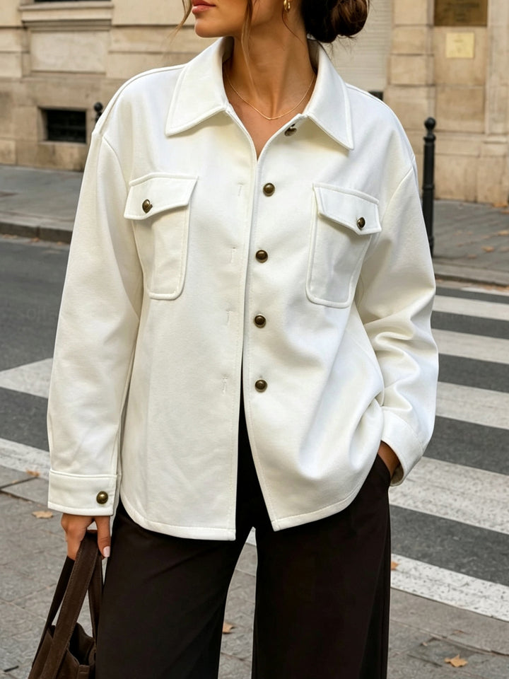 Damen Urbane Overshirt Drune