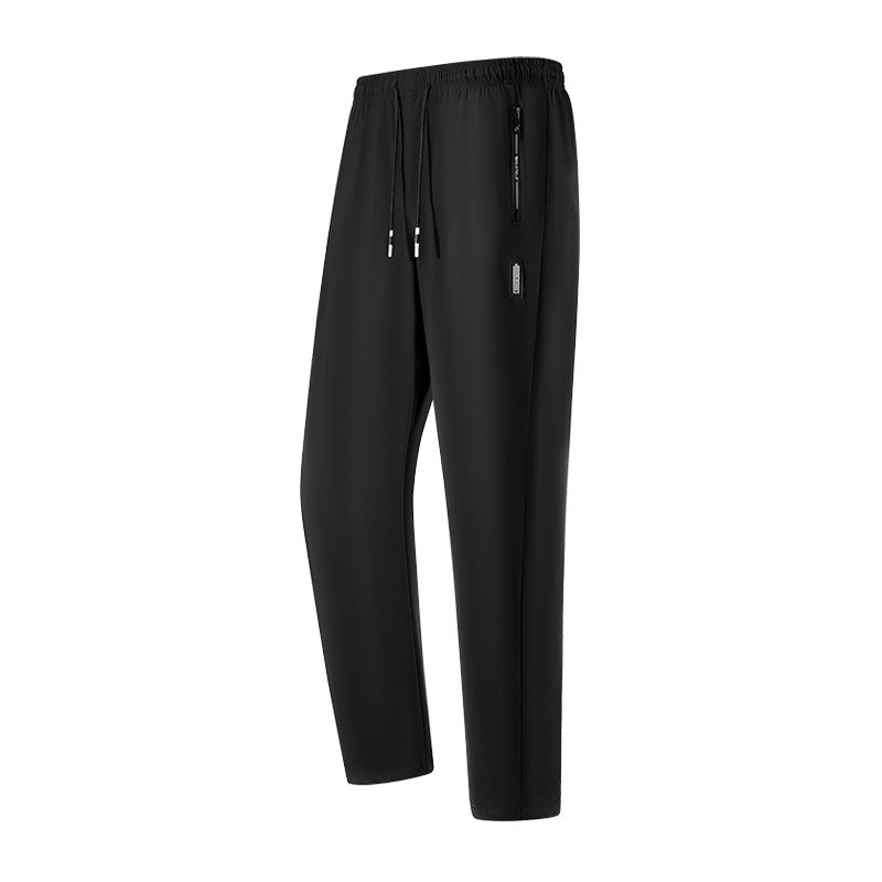 Herren Sportliche Trainingshose mit seitlichem Reißverschluss Drune