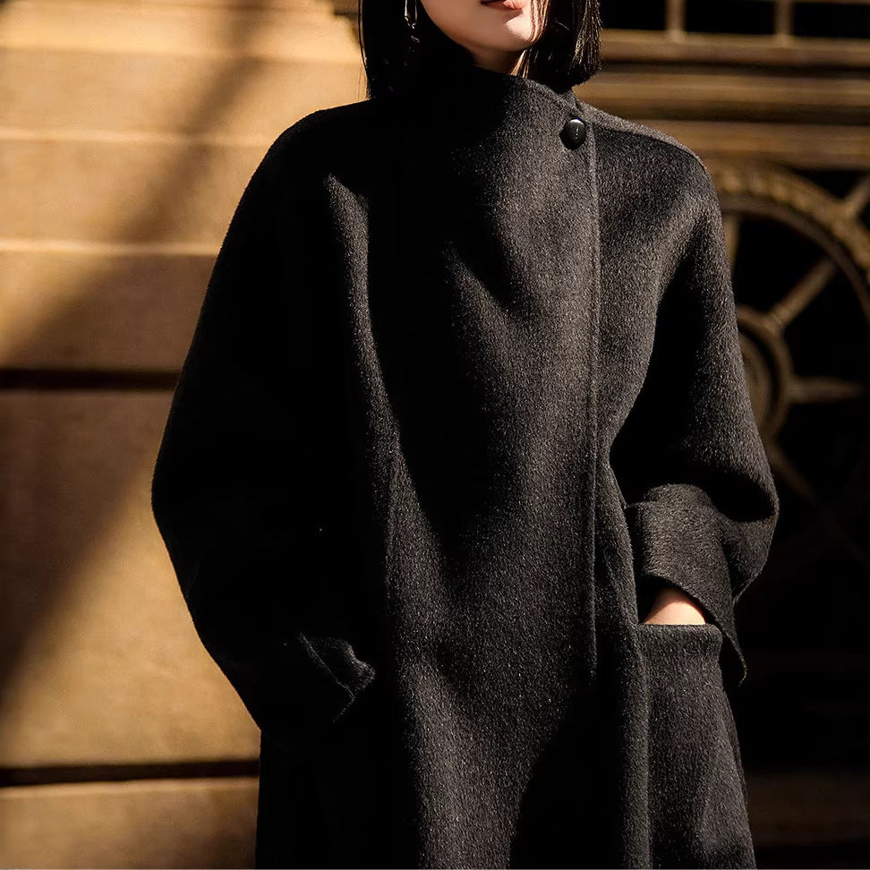 Damen Elegante und modische Wickeljacke Drune
