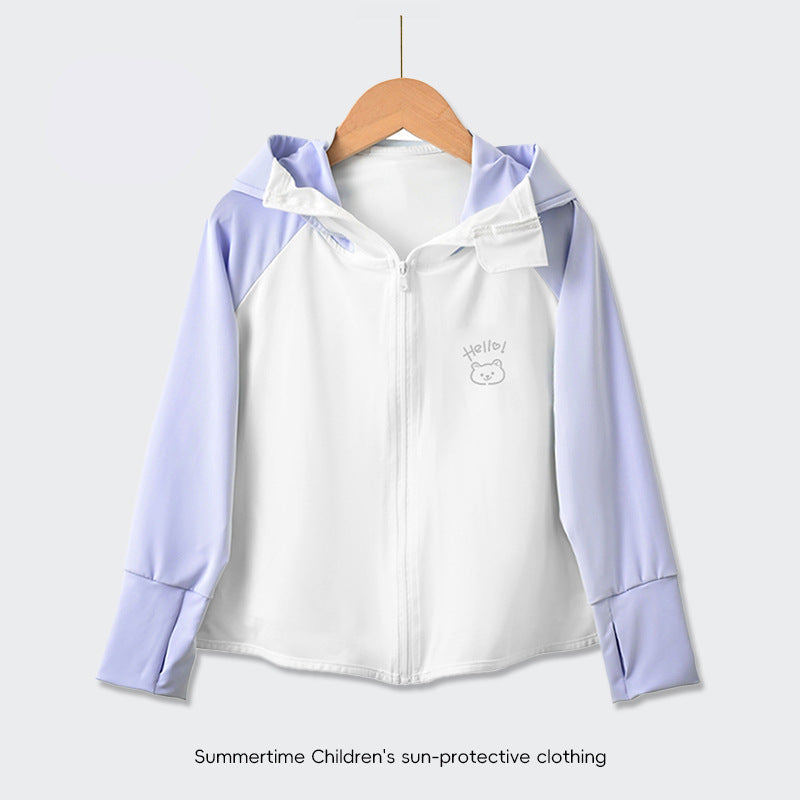 Damen UV-Schutzjacke mit Kapuze und weichem Material Drune