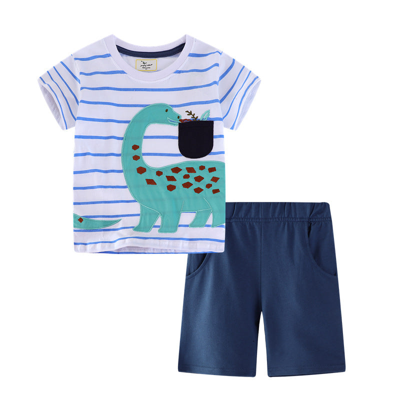 Jungen T-Shirt und Shorts Set Drune