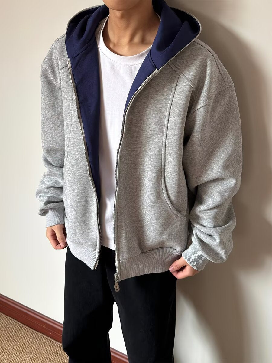 Herren Sportliche Fleecejacke Drune