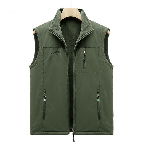 Herren Multifunktionale Fleece-Weste Drune