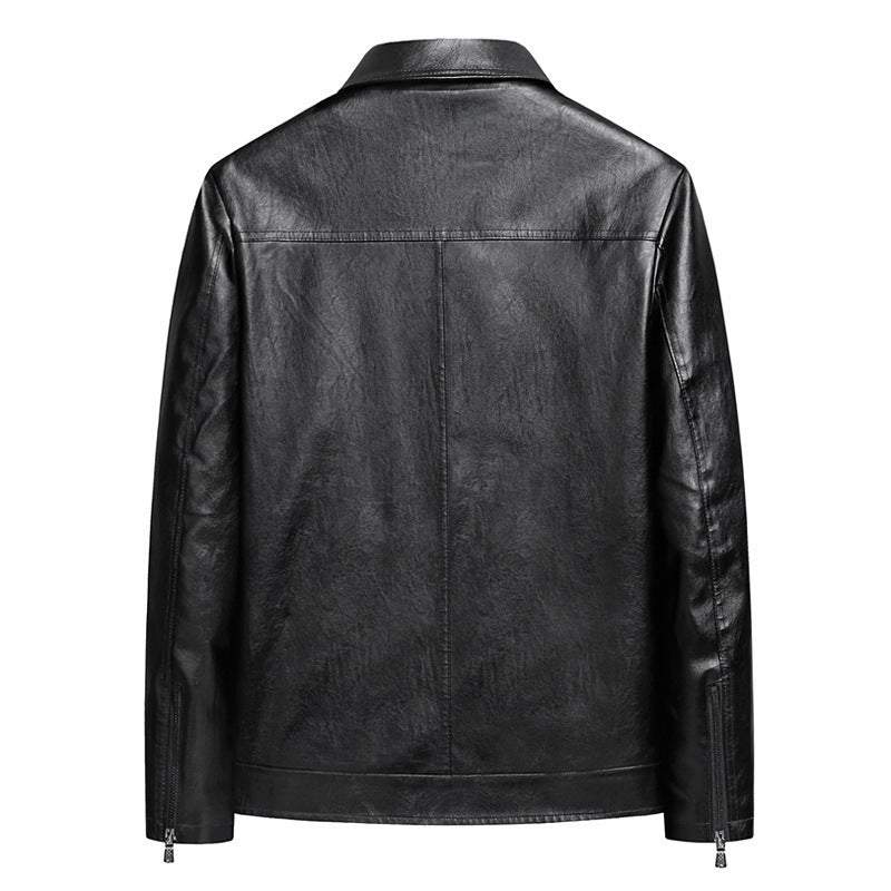 Herren Modische Kunstlederjacke Drune 1788321957