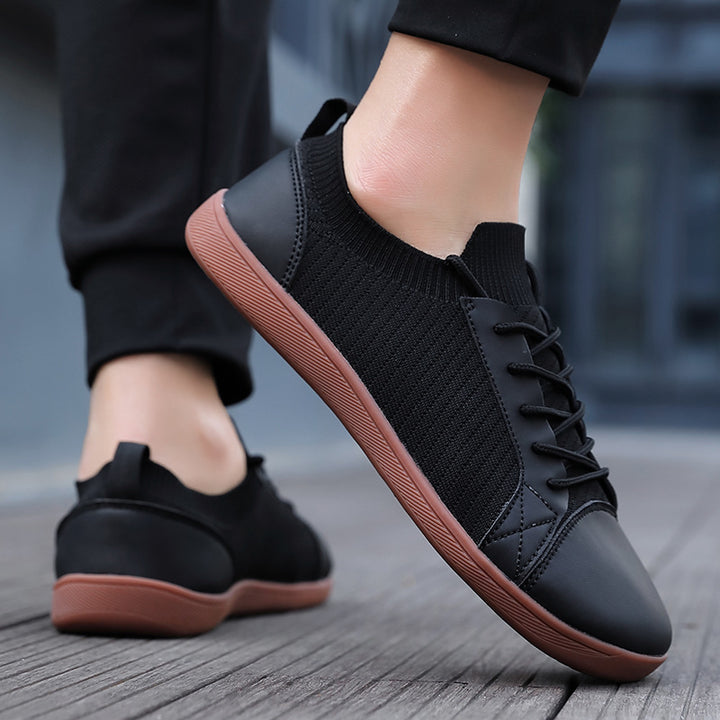 Damen nan gestrickte Schlupfsneaker mit elastischem Schaft und gepolsterter Komfortsohle Drune
