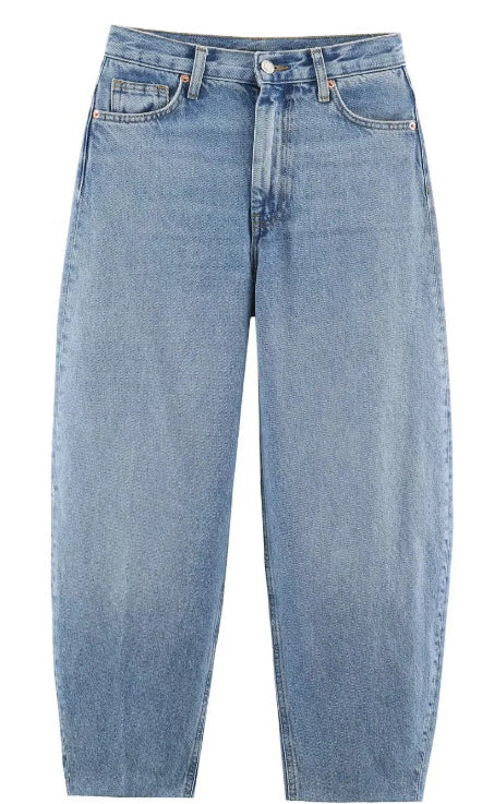 Damen Hochtaillierte Culotte-Hose mit weitem Bein und dekorativem Taillengürtel Drune