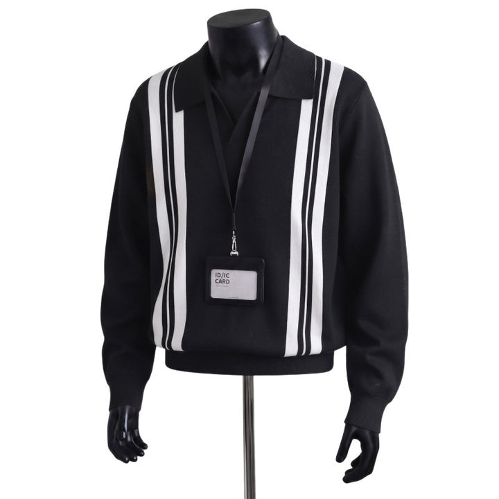 Herren Modischer Pullover mit Stripes Drune