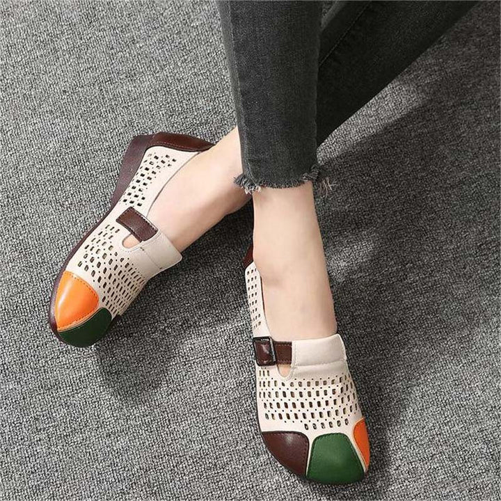 Luftige Damensandalen mit Schnalle – Zoë Drune