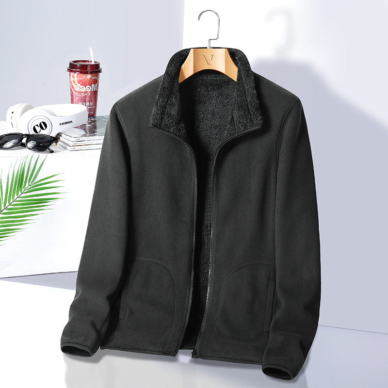Damen Fleecejacke mit hohem Kragen Drune