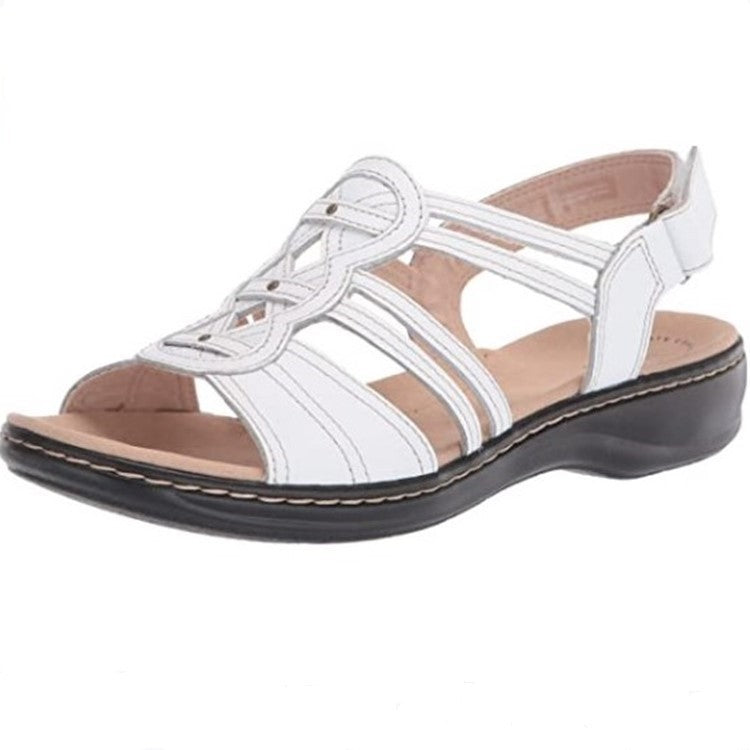 Damen Riemchen-Sandalen mit Komfortsohle und verstellbarem Riemen Drune