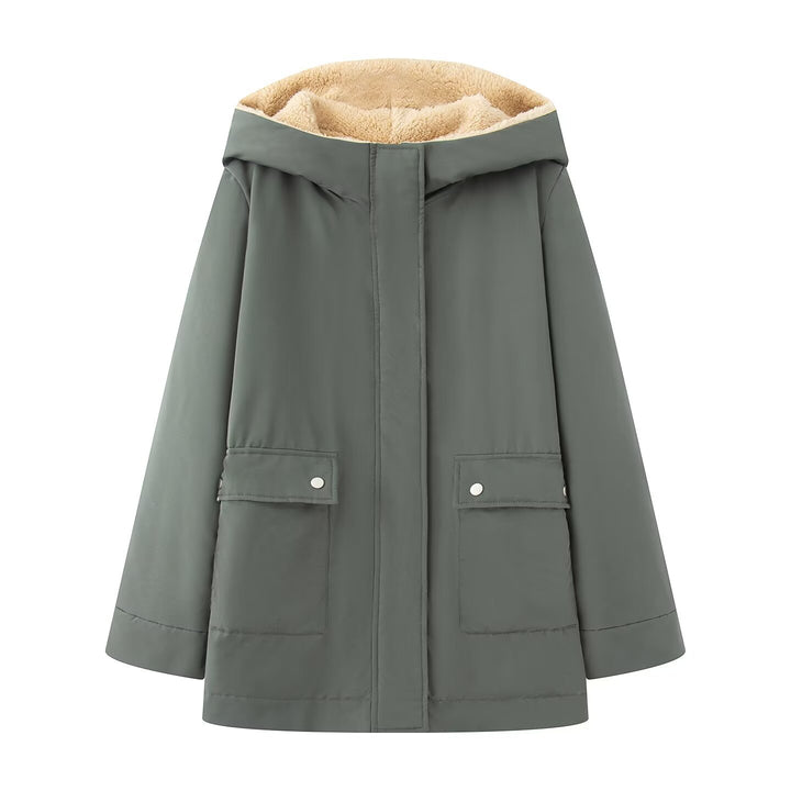 Damen Steppjacke mit kuscheligem Futter und praktischen Taschen Drune