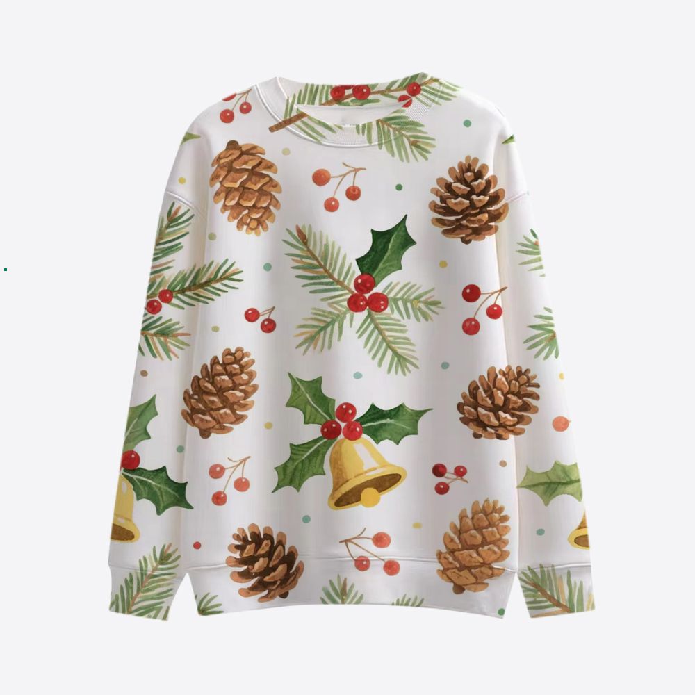 Damen Lustiger Sweatshirt mit einzigartigem Tiermotiv Drune