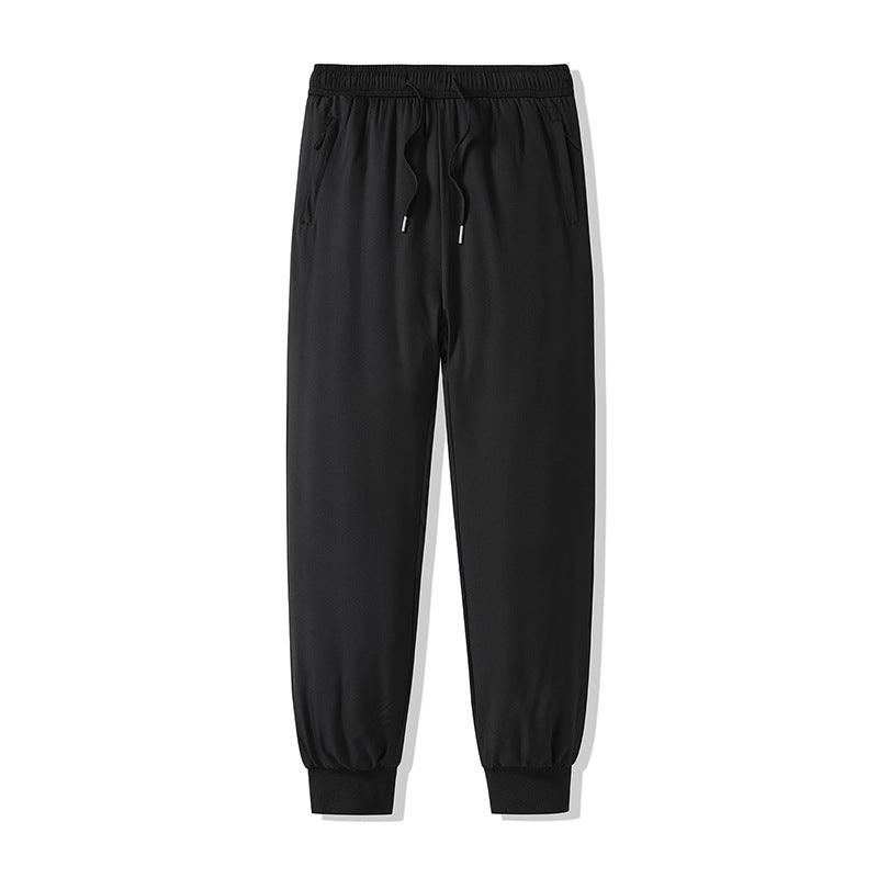 Herren Relaxed-Fit Jogginghose mit elastischem Bund, Kordelzug und gerippten Bündchen Drune