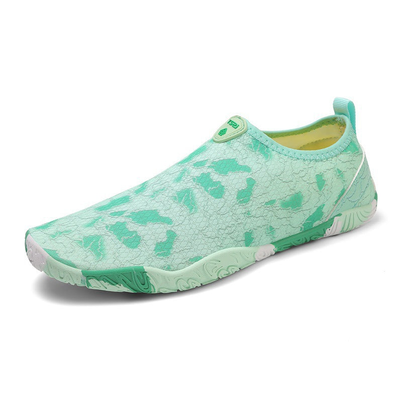 Damen flexible Schwimmschuhe mit rutschfester Sohle und atmungsaktivem Obermaterial Drune