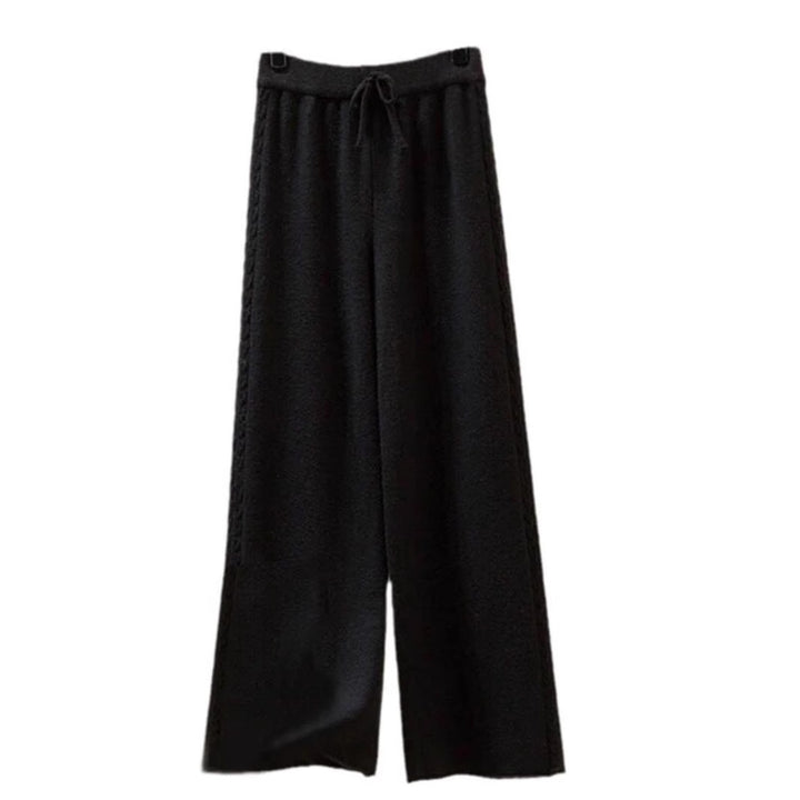 Damen Hochwertige weite Strickhose Drune
