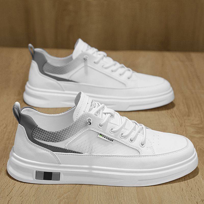 Damen Modische Sneakers mit atmungsaktiven Mesh-Einsätzen und stoßdämpfender Sohle Drune