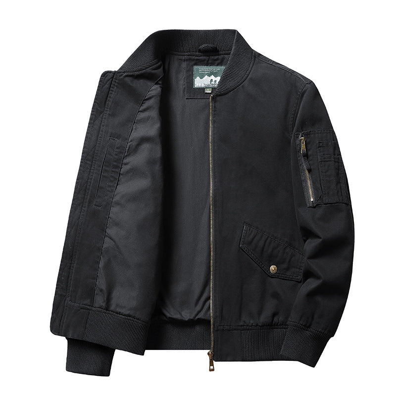 Herren Stilvolle Bomberjacke Drune